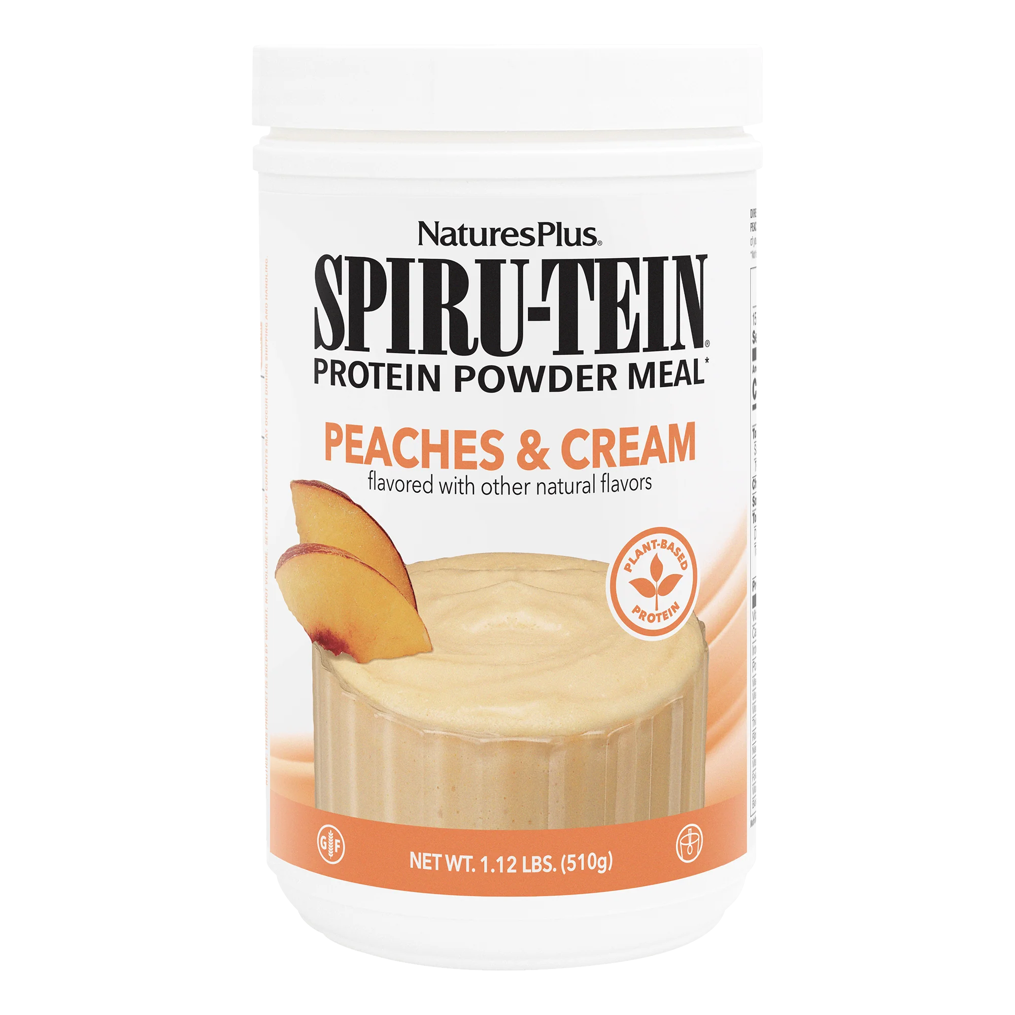 SPIRU-TEIN® Protein Powder Meal** - Peaches & Cream