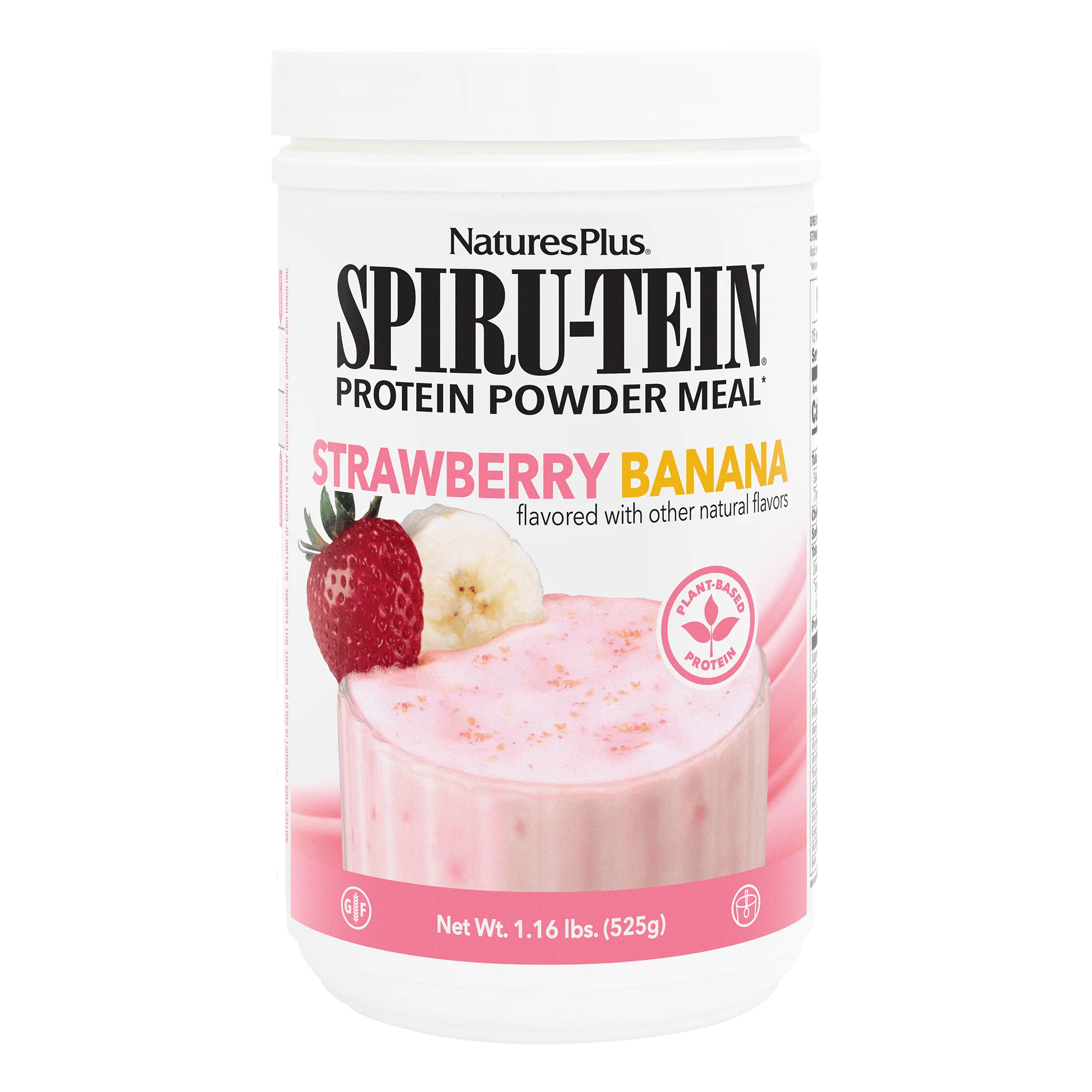SPIRU-TEIN® Protein Powder Meal** - Strawberry Banana flavor
