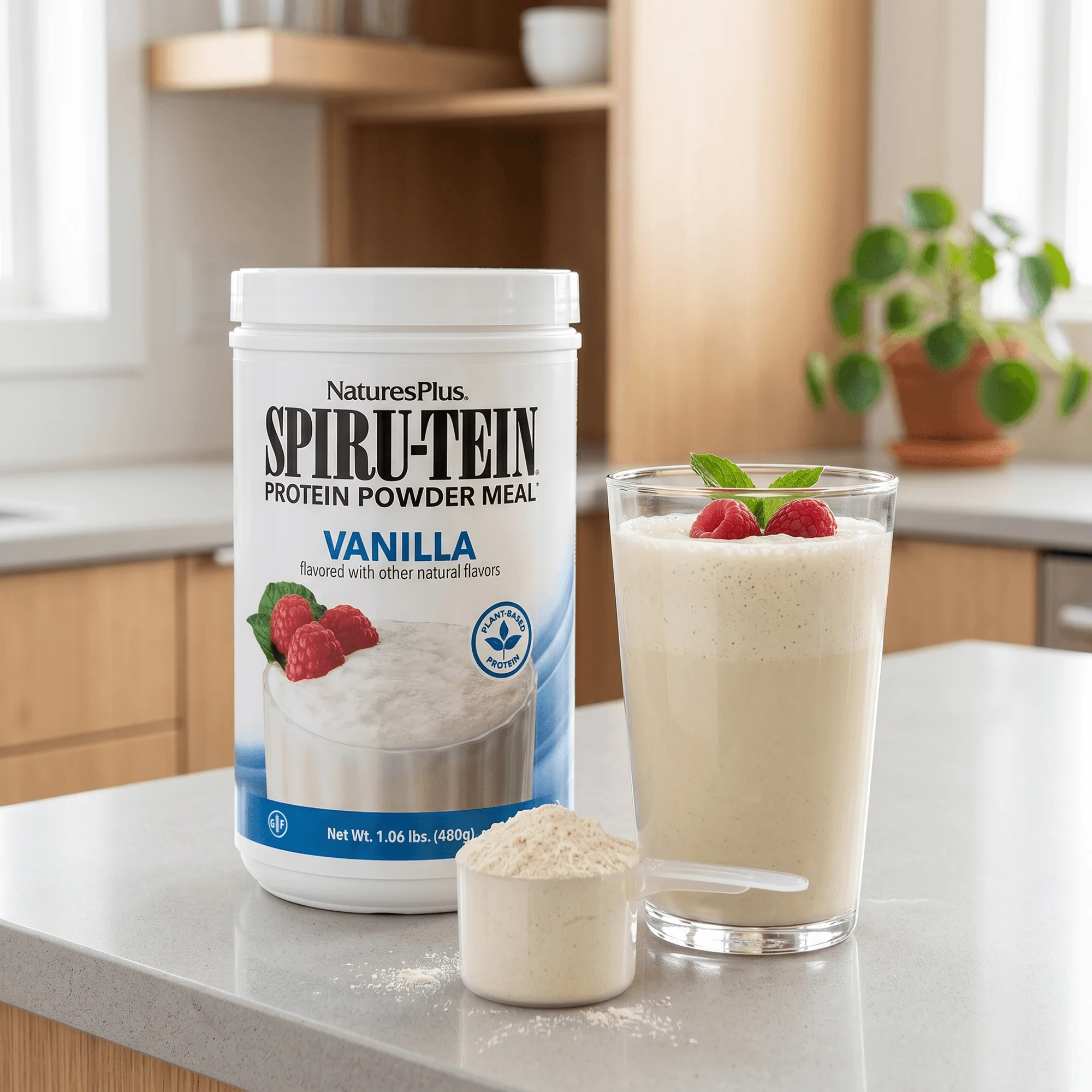 SPIRU-TEIN® Protein Powder Meal** - Vanilla - Image 5