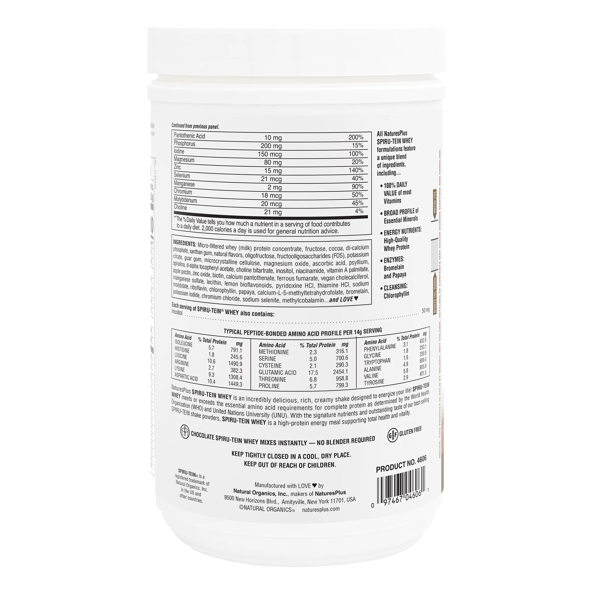 SPIRU-TEIN® WHEY Shake - Chocolate - Image 3
