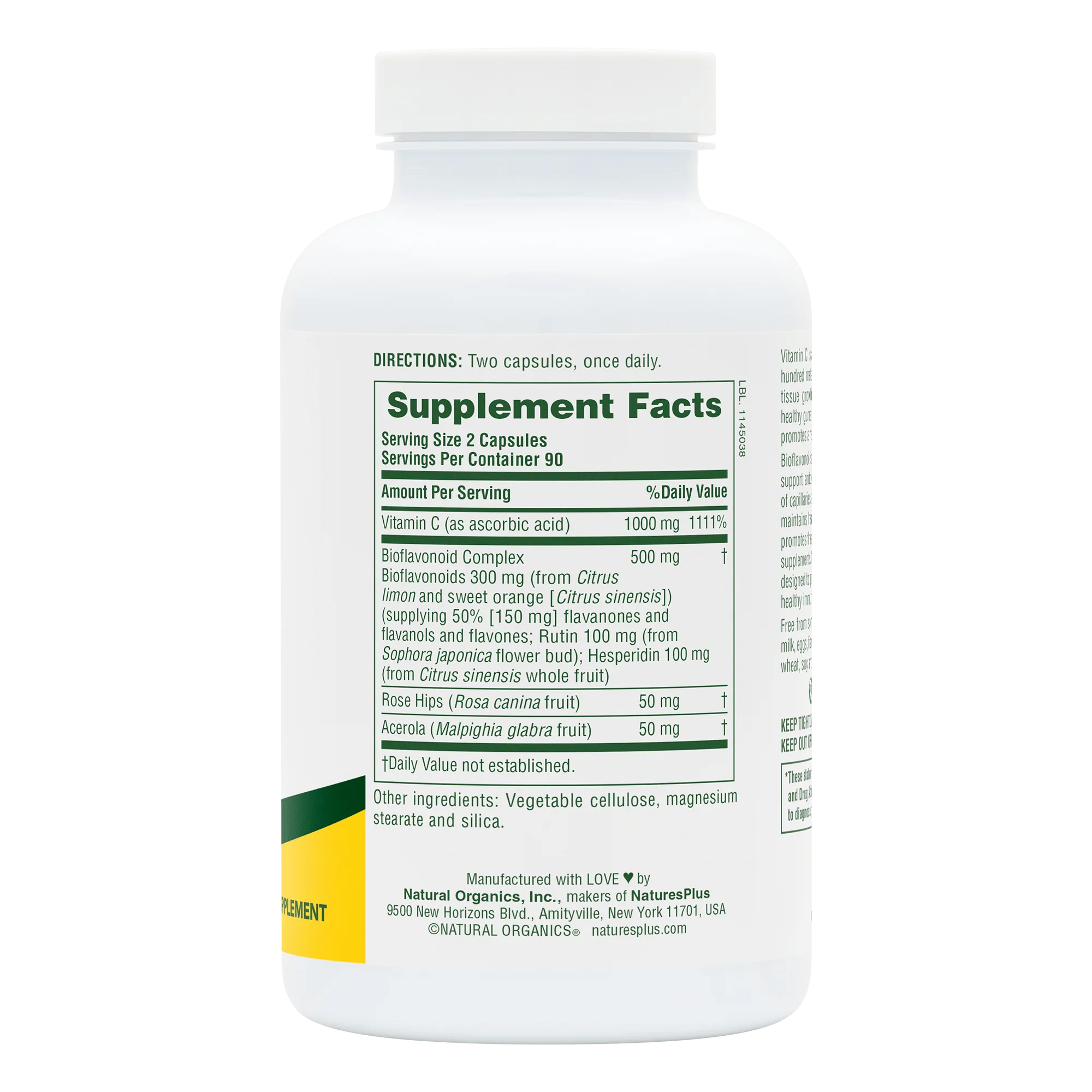 Super C Complex 1000 mg Capsules - Image 5