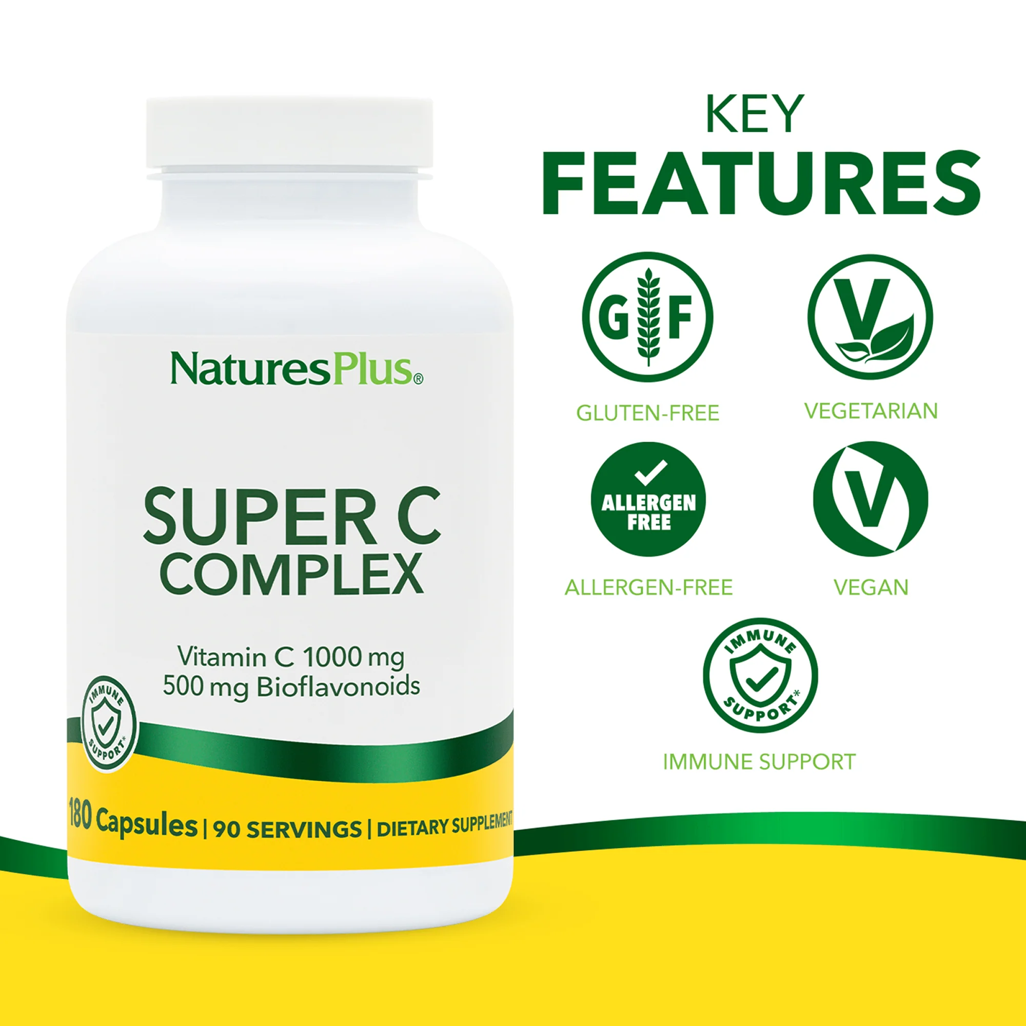 Super C Complex 1000 mg Capsules - Image 7