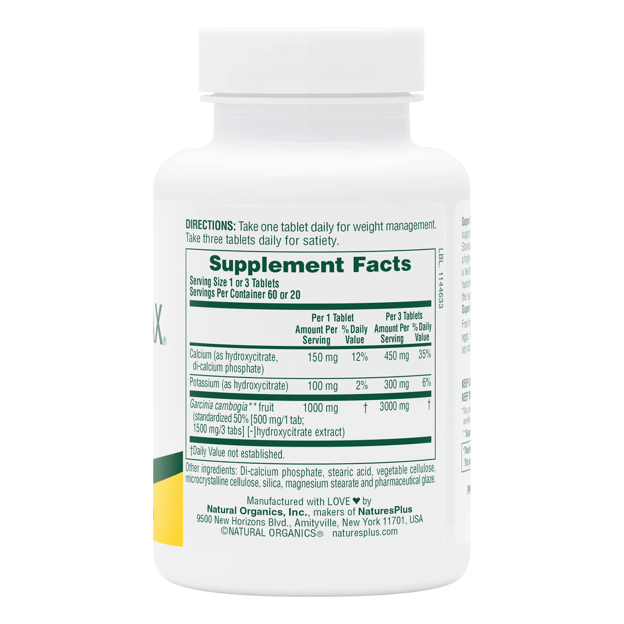 SUPER CITRIMAX® 1000 mg Tablets - Image 2