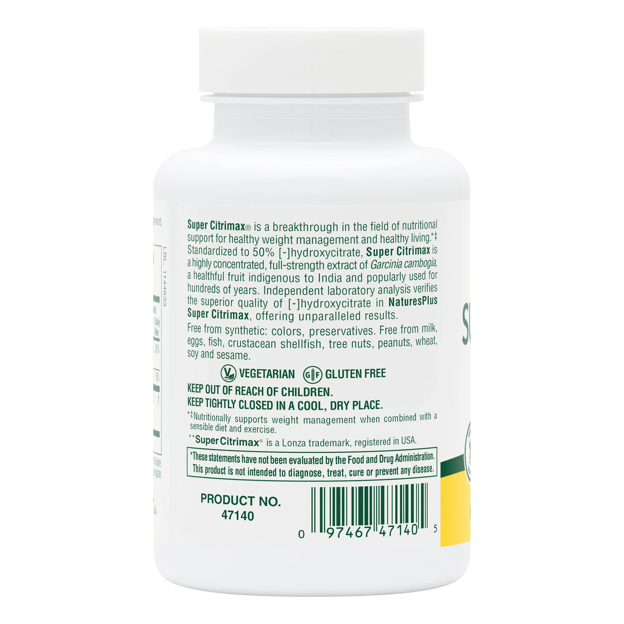 SUPER CITRIMAX® 1000 mg Tablets - Image 3