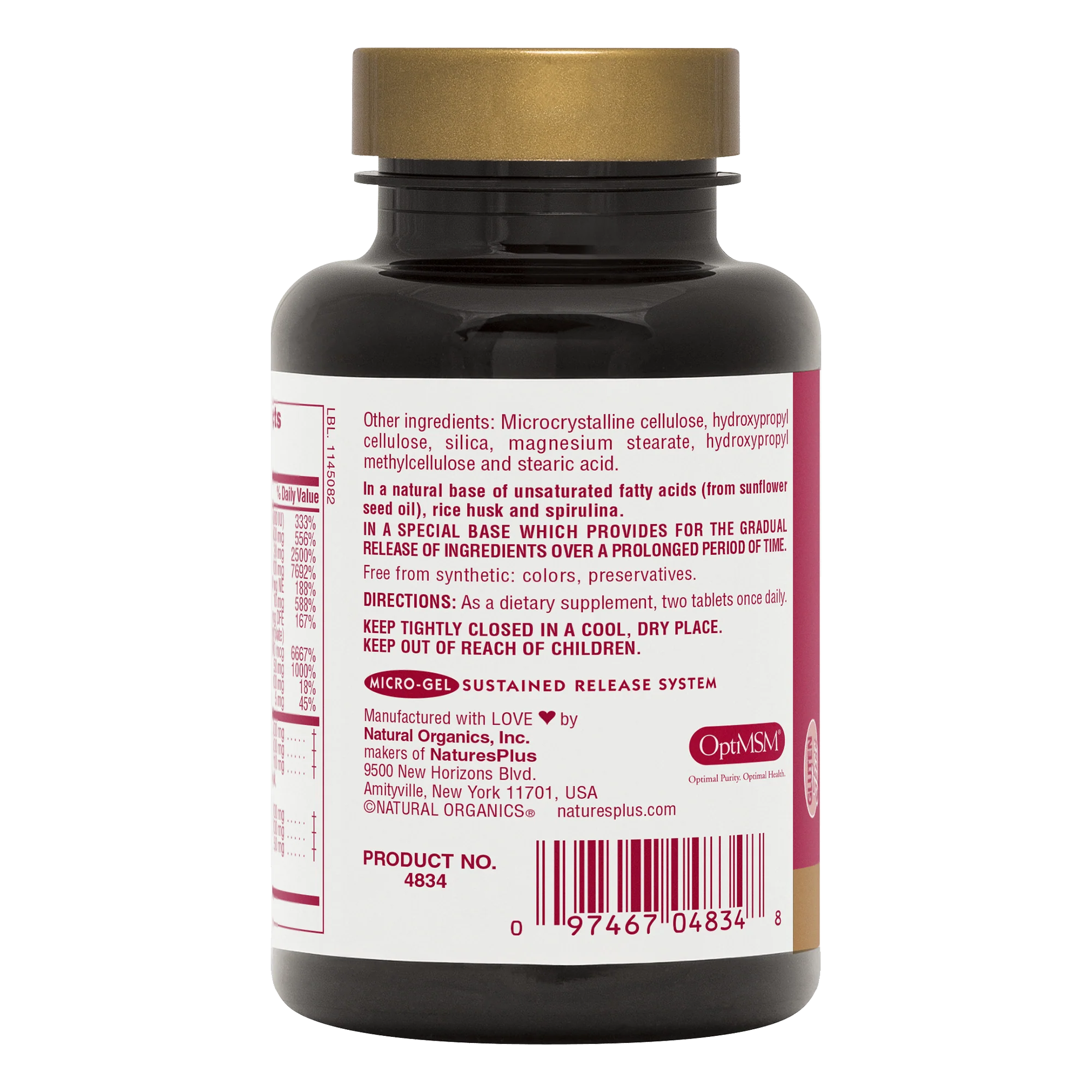 Ultra Hair® Plus Sustained Release Tablets - Image 3