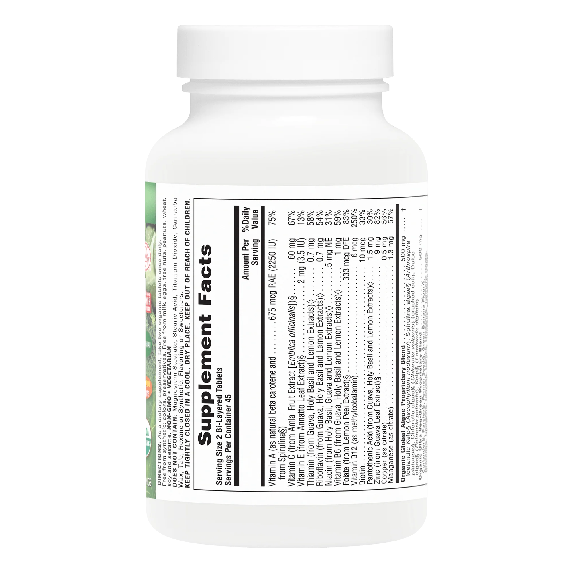 Ultra Juice Green® Bi-Layered Tablets - Image 2