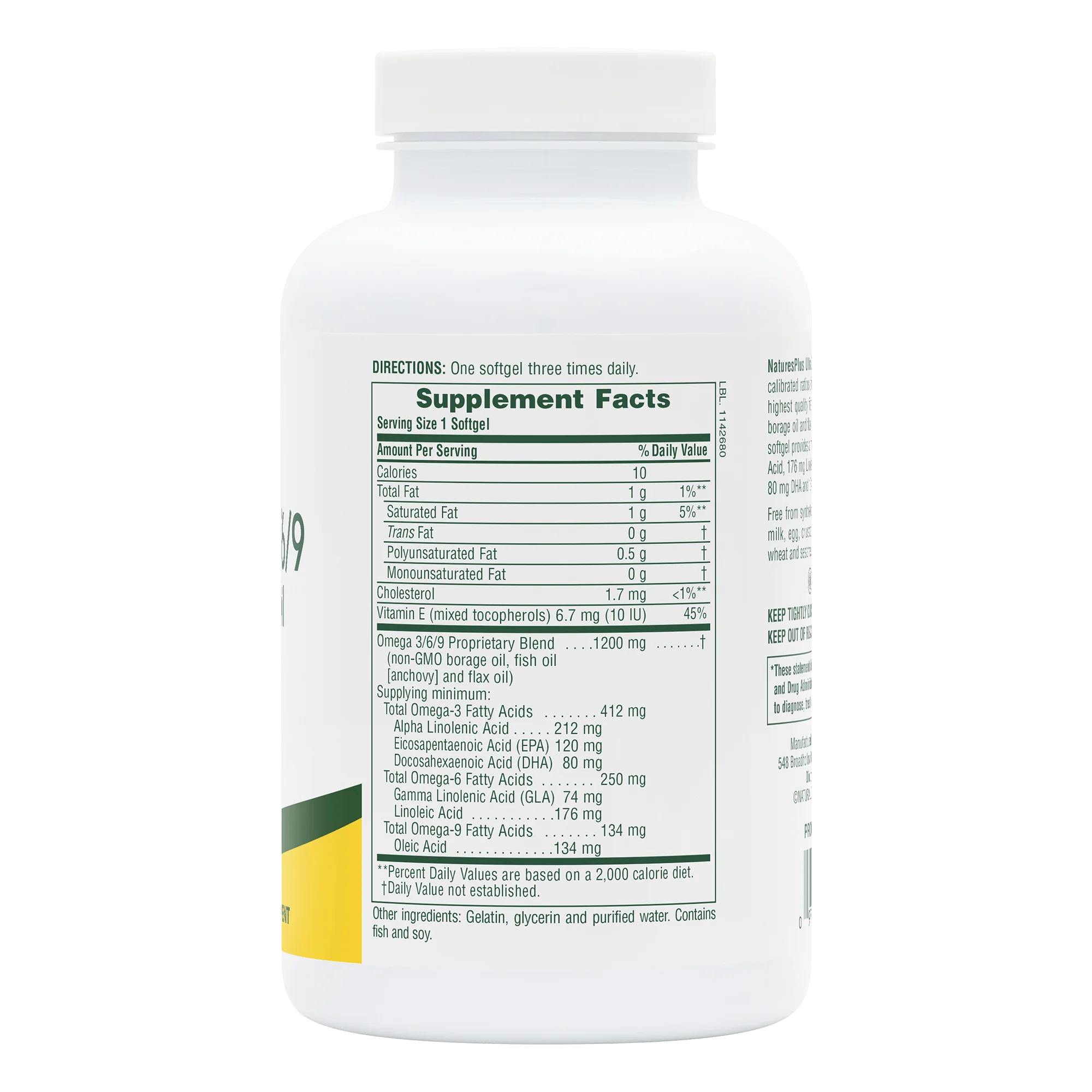 Ultra Omega 3/6/9™ Softgels - Image 10