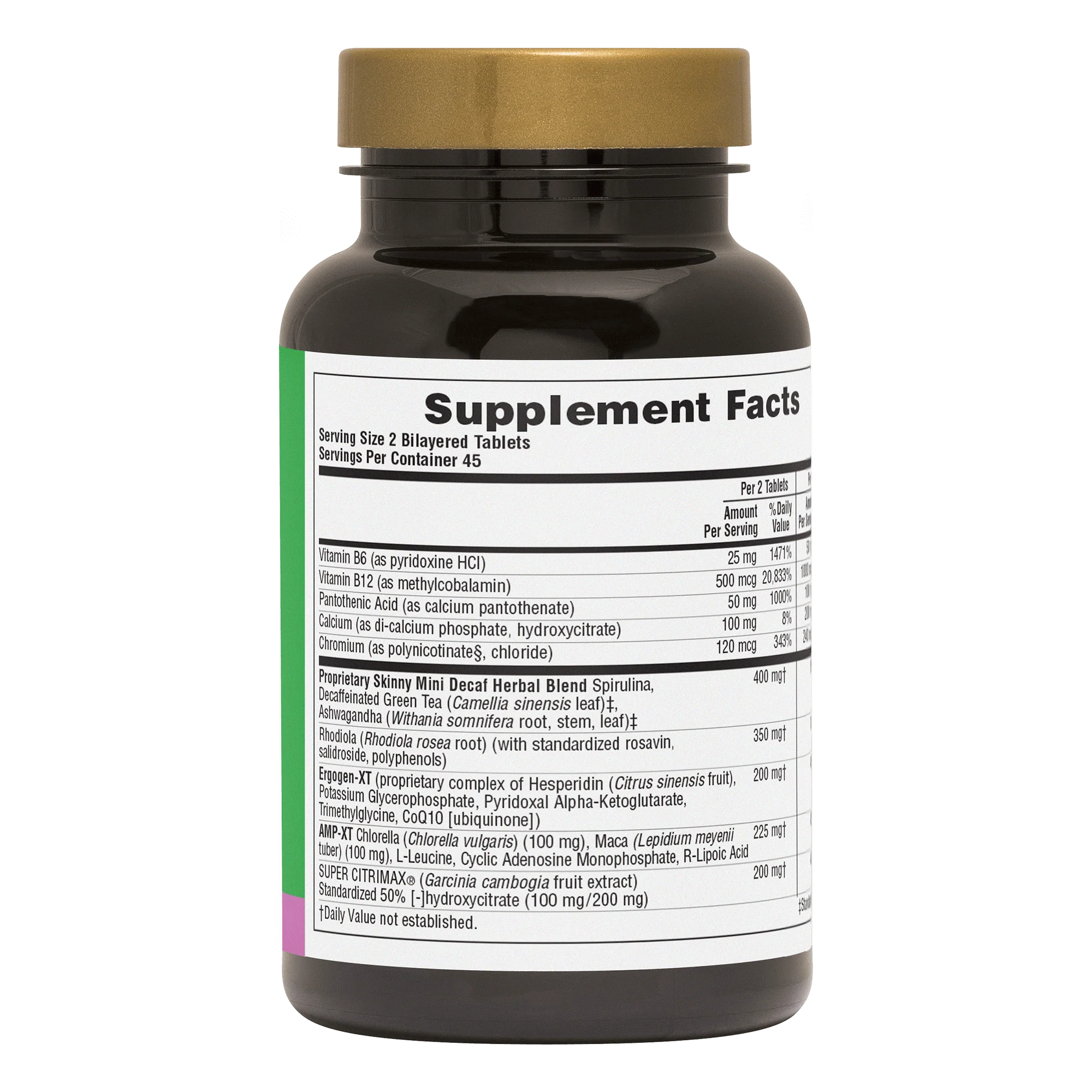 Ultra SKINNY MINIĀ® Caffeine-Free Bi-Layered Tablets - Image 2