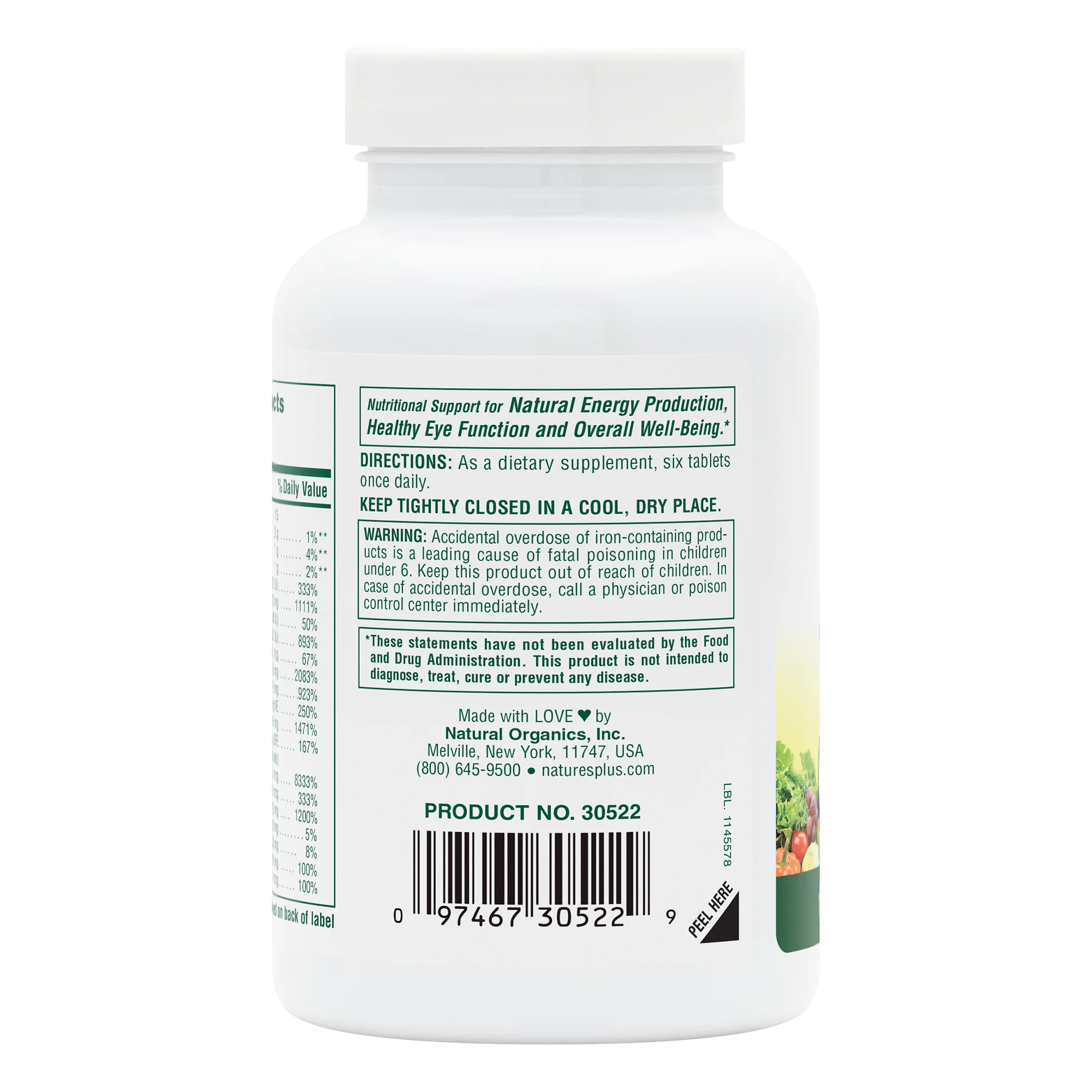 Ultra Source of Life® with Lutein Multivitamin Mini-Tabs - Image 3