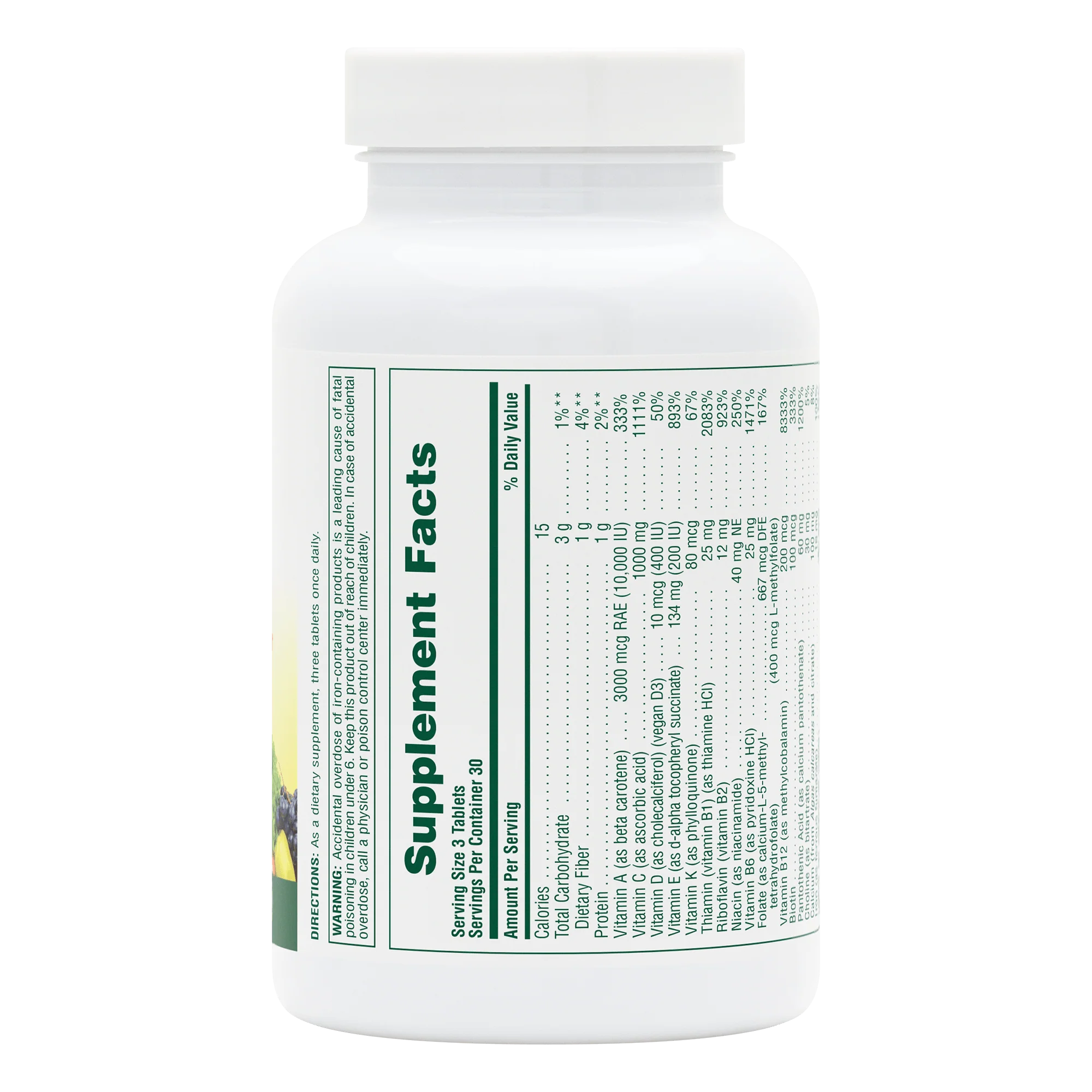 Ultra Source of Life® with Lutein Multivitamin Tablets - Image 5