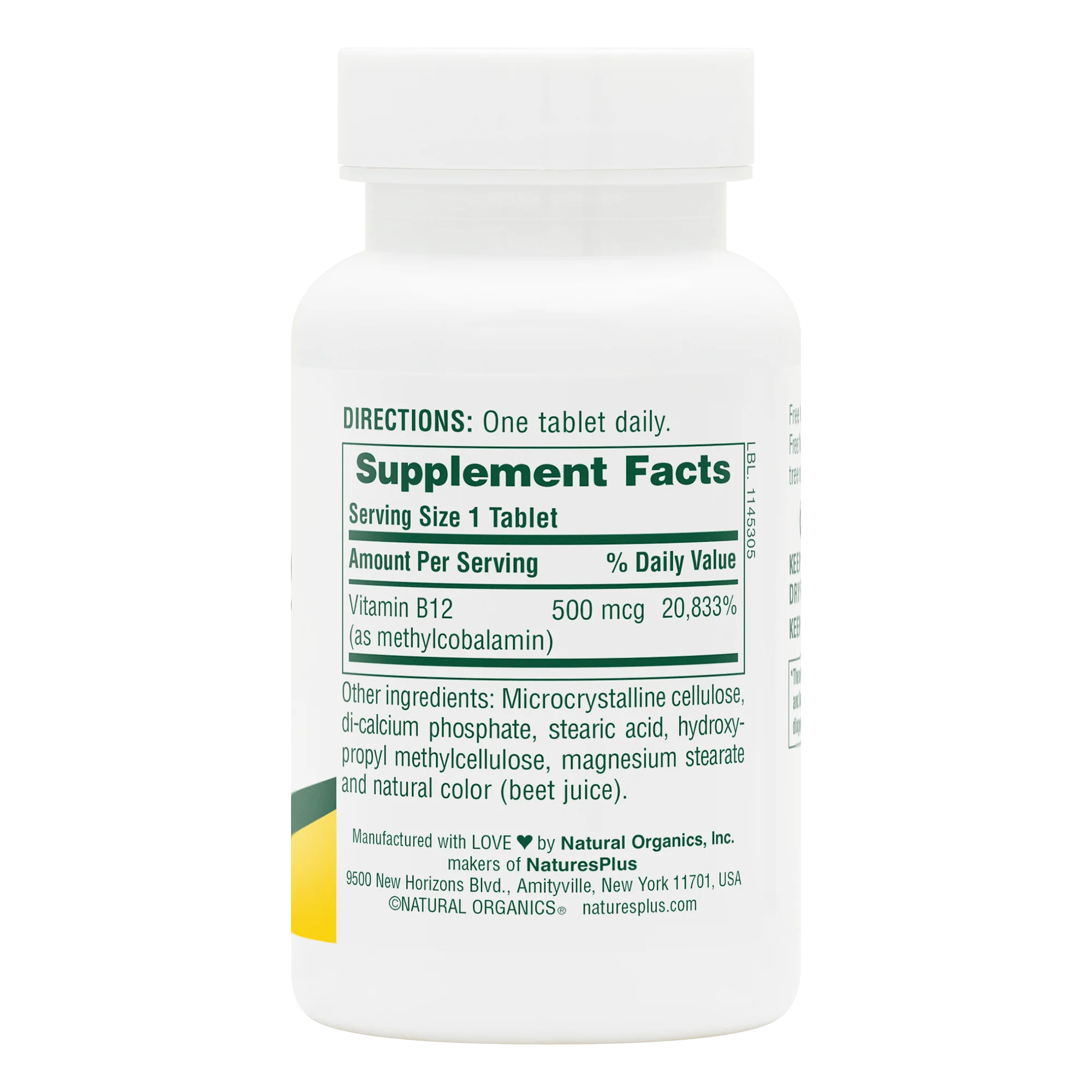 Vitamin B12 500 mcg Tablets - Image 2