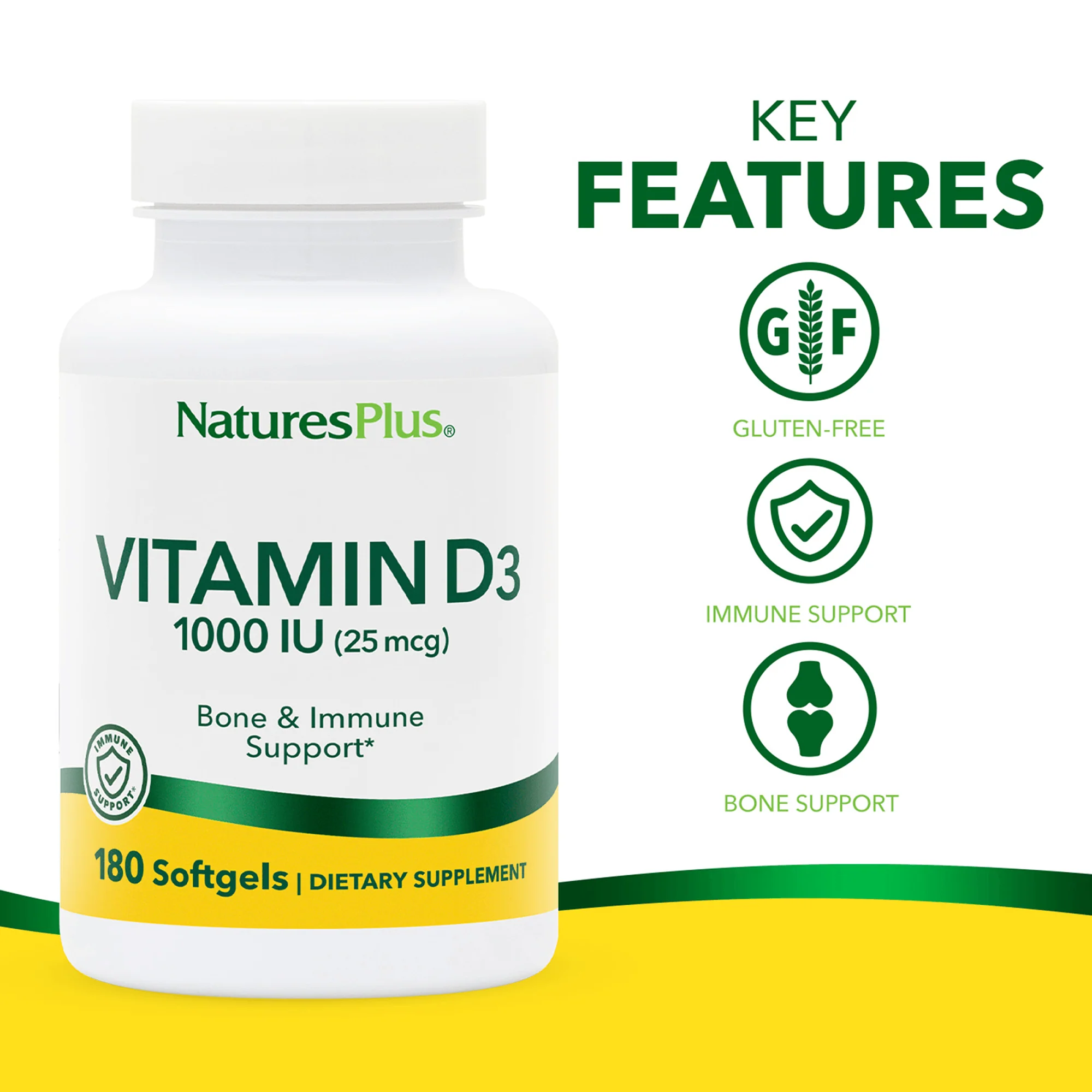 Vitamin D3 1000 IU Softgels - Image 4
