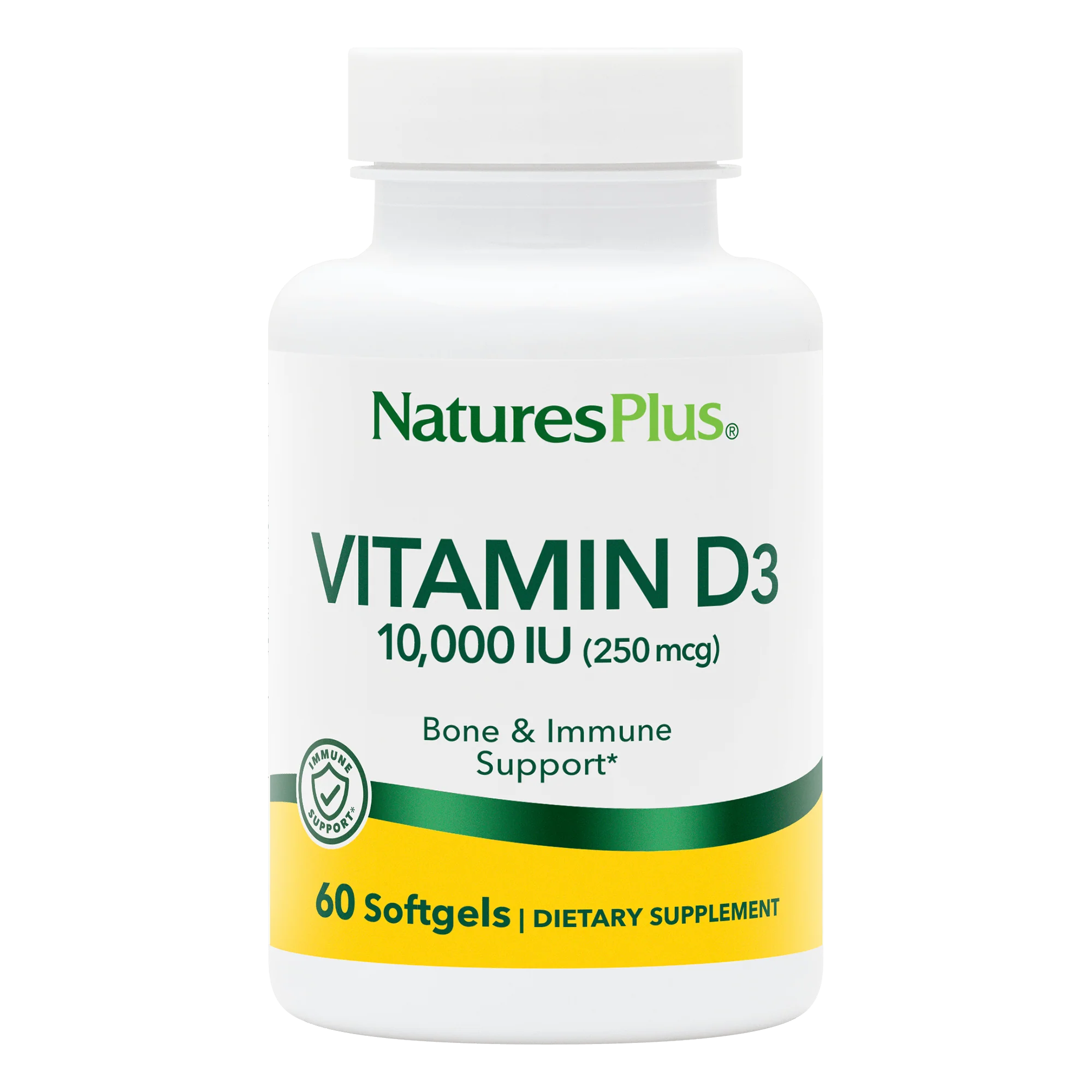 Vitamin D3 10,000 IU Softgels