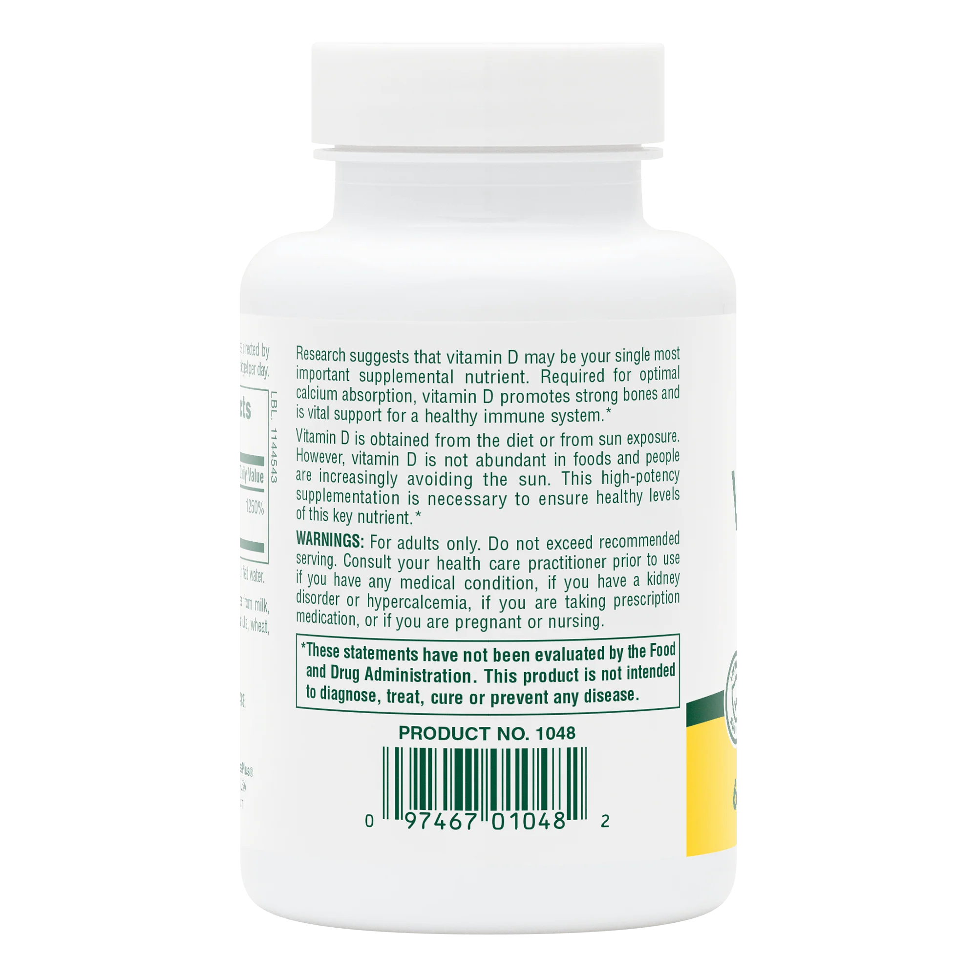 Vitamin D3 10,000 IU Softgels - Image 3