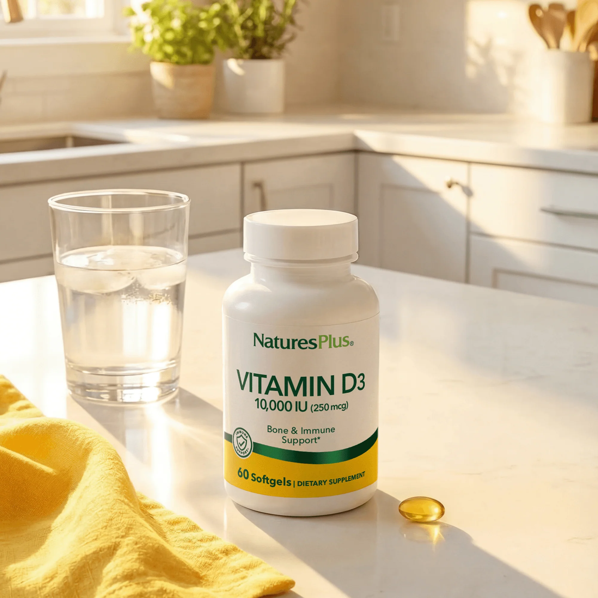 Vitamin D3 10,000 IU Softgels - Image 5