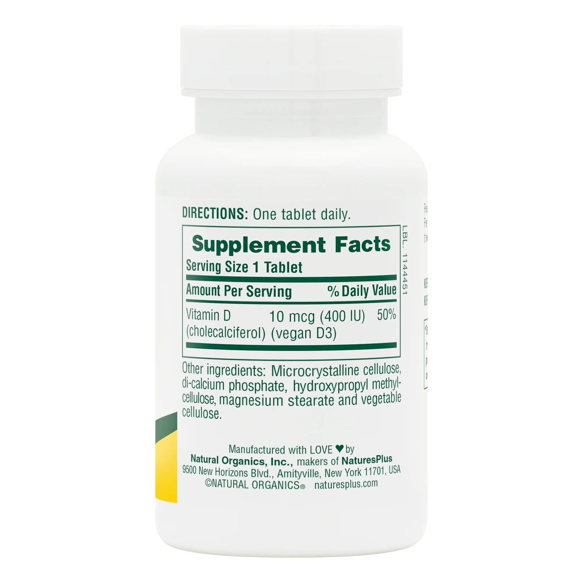 Vitamin D3 400 IU Water-Dispersible Tablets - Image 2
