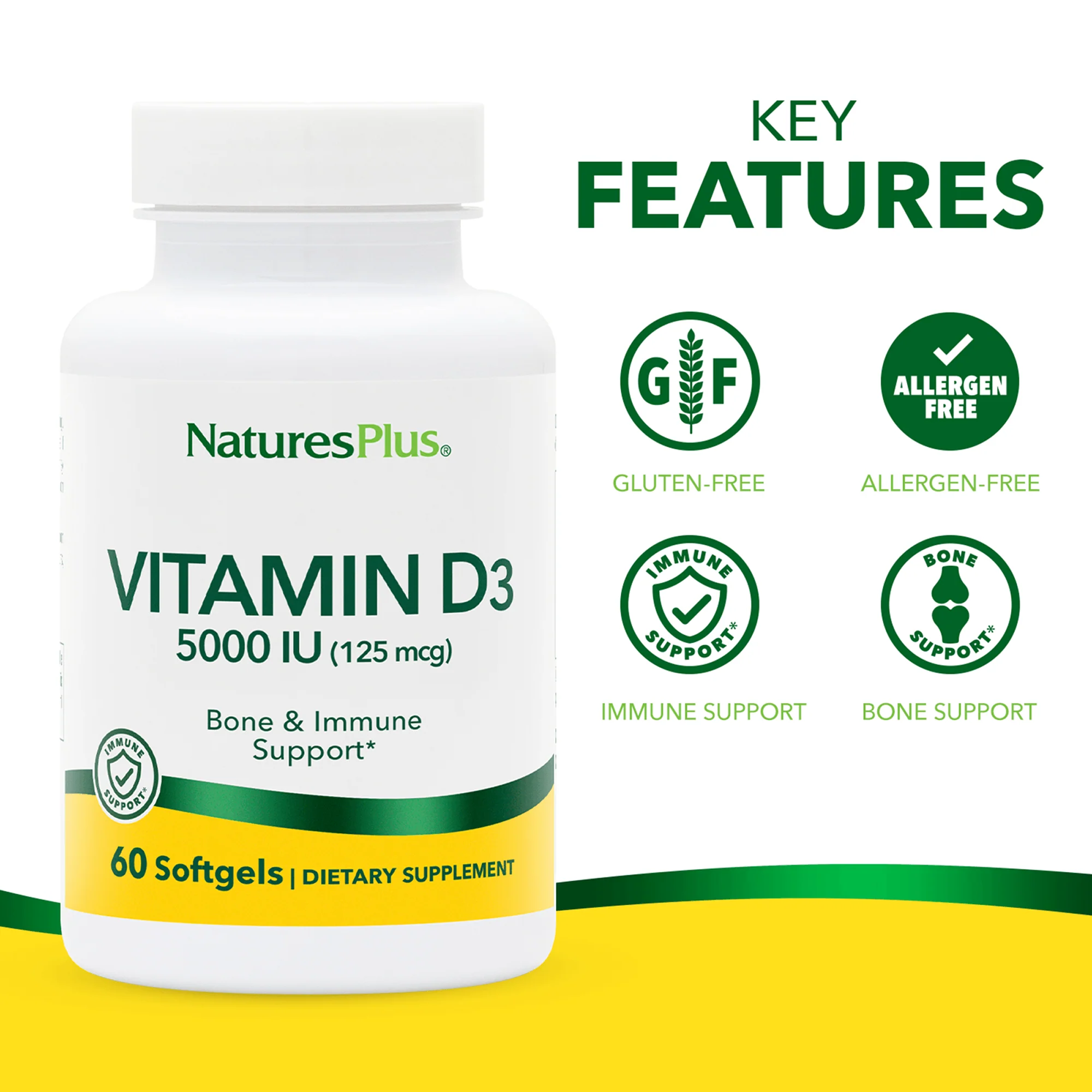 Vitamin D3 5000 IU Softgels - Image 4