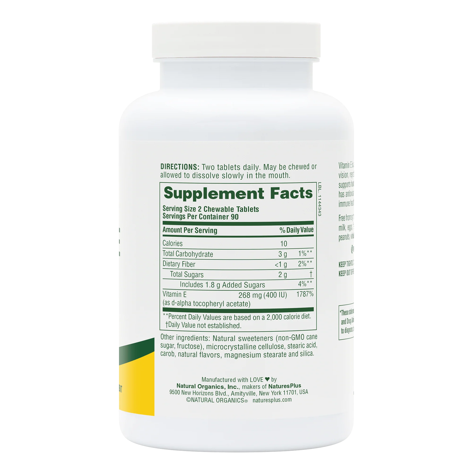Vitamin E 400 IU Chewables - Image 2