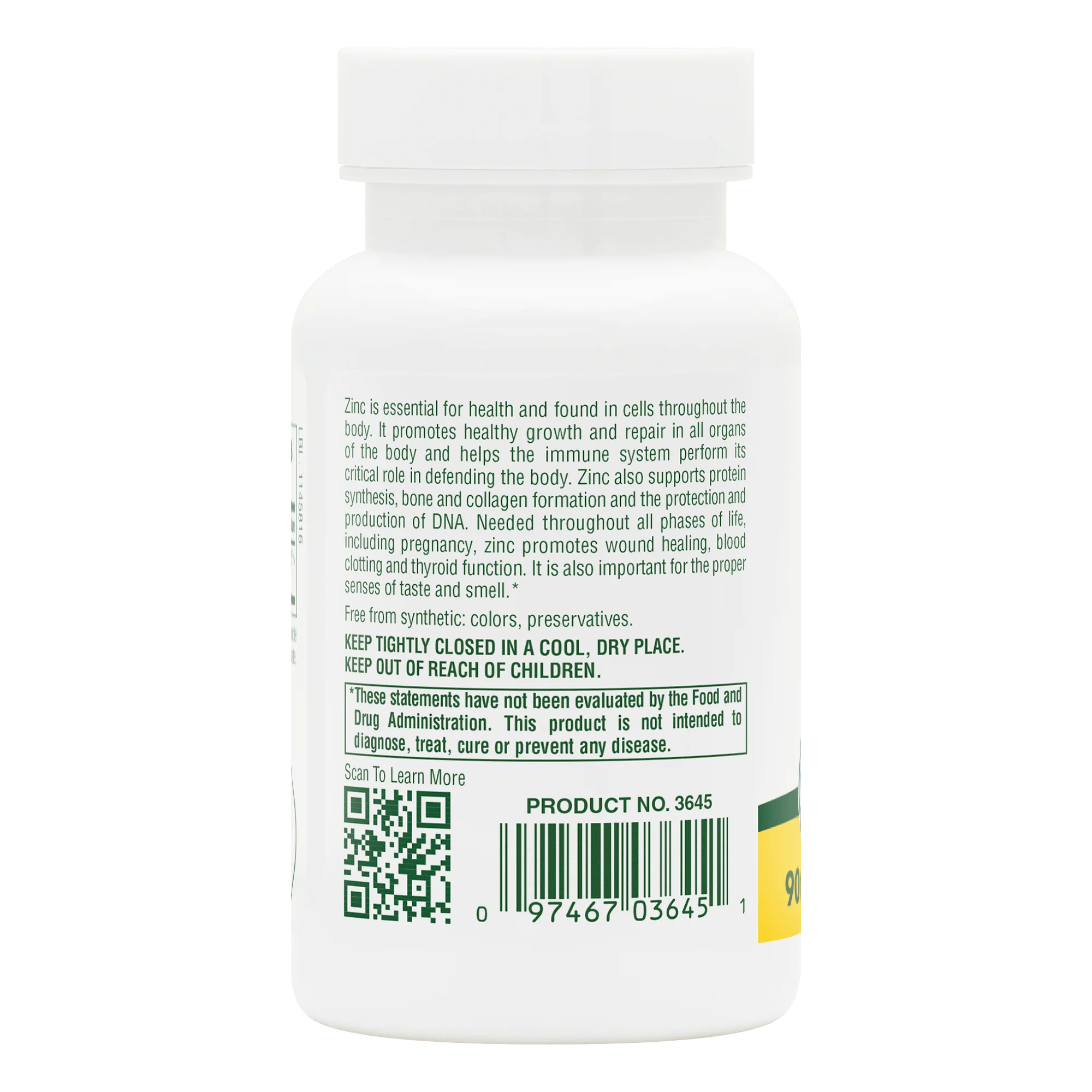 Zinc 50 mg Tablets - Image 3